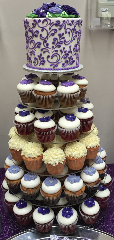 Wedding cake and cupcakes Harrisburg PA