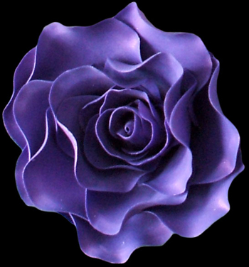 Large purple fantasy flower